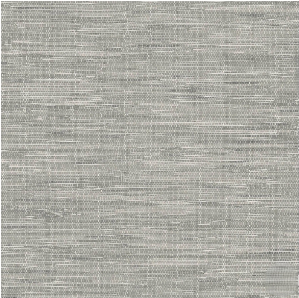 NuWallpaper Tibetan Grasscloth Peel & Stick Wallpaper  - Gray